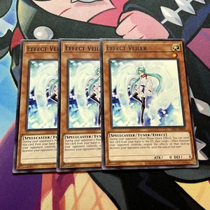 Effect Veiler DI02-AE009 x3 YUGIOH COMMON Near Mint - Asian-English PLAYSET - Picture 1 of 2