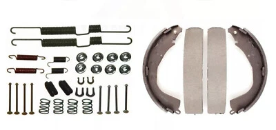 Juego de zapatas de freno de tambor trasero céntrico y kit de herrajes para Toyota 2001 2002 4Runner Foto 1 de 4
