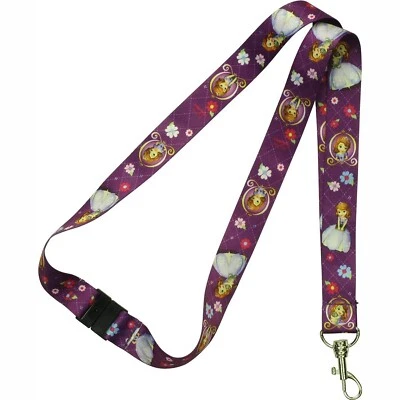 Sofia The First Lanyard ID Holder Neck Strap 18.5in Birthday Party Favor NEW - Image 1 of 4