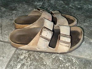 Sandalias para mujer Birkenstock bronceadas Arizona 7 37 - Imagen 1 de 12