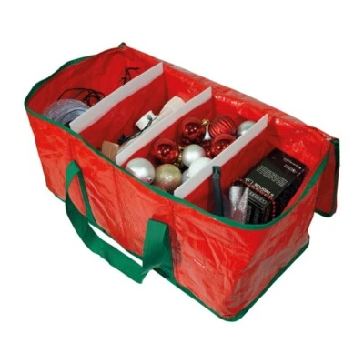 ST HELENS HOME & GARDEN MULTI PURPOSE STORAGE BAG for CHRISTMAS DECORATIONS, DJ ACCESSORIES etc