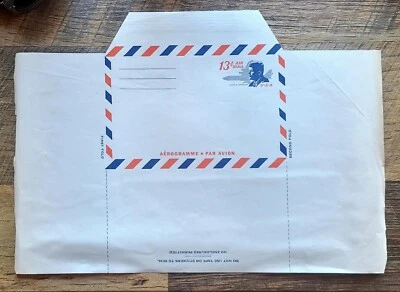 MCH Collection_13c Airmail Memorial Aerogramme Envelope Sc#UC39 [1965]- Kennedy - Image 1 of 2