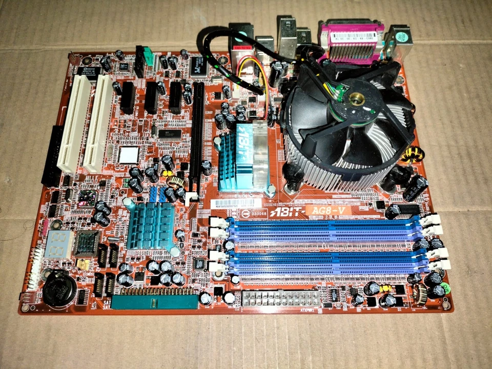 SCHEDA MADRE ABIT AG8-V , LGA775 Socket INTEL - Immagine 1 di 1