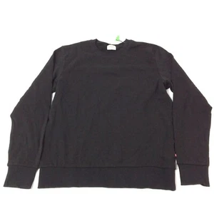 Jack and Jones Men's Pullover Sweatshirt CrewNeck Shirt Tee Top Size M Black New - Picture 1 of 3