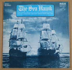 OST 12" LP 33 Film THE SEA HAWK Filmklassiker Partituren Erich W.Korngold RCA RedSeal - Bild 1 von 4