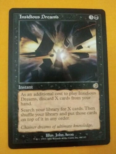 Magic the Gathering MTG Torment INSIDIOUS DREAMS R NM 2002 Vintage NICE! - Image 1 of 1