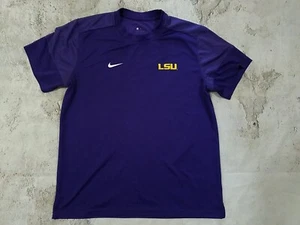 Mens Large Nike LSU Tigers Polyester Athletic T Shirt - Picture 1 of 8