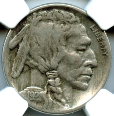 1921-S Buffalo Nickel, NGC VF 35 - Image 1 of 3