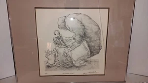 Rare Seymour Rosenthal The Treasure Seeker BW Litho Signed Numbered 162/200 Read - Picture 1 of 13