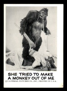 1961 Leaf Spook Stories #67 She Tried To Make A Monkey Out Of Me VG/EX
