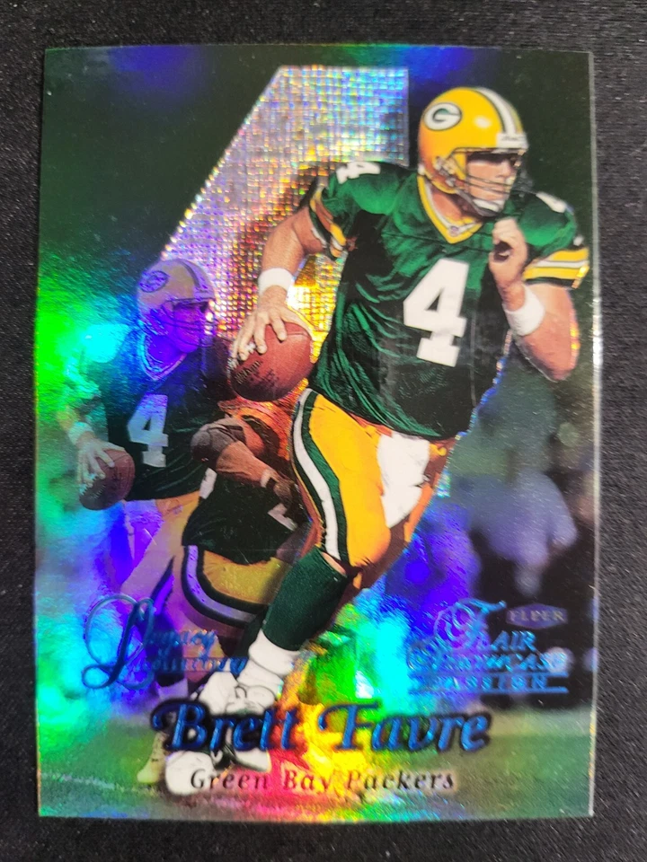 1999 Flair Showcase Brett Favre LEGACY COLLECTION /99  card #ROW 2 Packers - Image 1 of 2