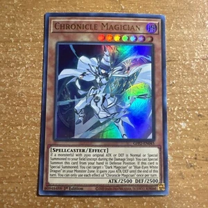 🔥 YUGIOH Chronicle Magician GFP2-EN045 ULTRA RARE HOLOFOIL NM 1ST EDITION - Picture 1 of 5
