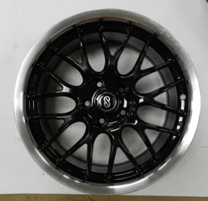 Enkei 469-875-6542BK Lusso 18"x7.5" Wheel - Black with Machined Lip - Picture 1 of 4