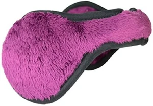 180s Women's Lush Fleece Behind-The-Head Collapsible Ear Warmers Earmuff NEW! - Picture 1 of 1