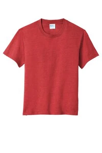 Port & Company PC455Y Youth Cotton/Poly Fan Favorite Comfort Blend T Shirt - Picture 1 of 10
