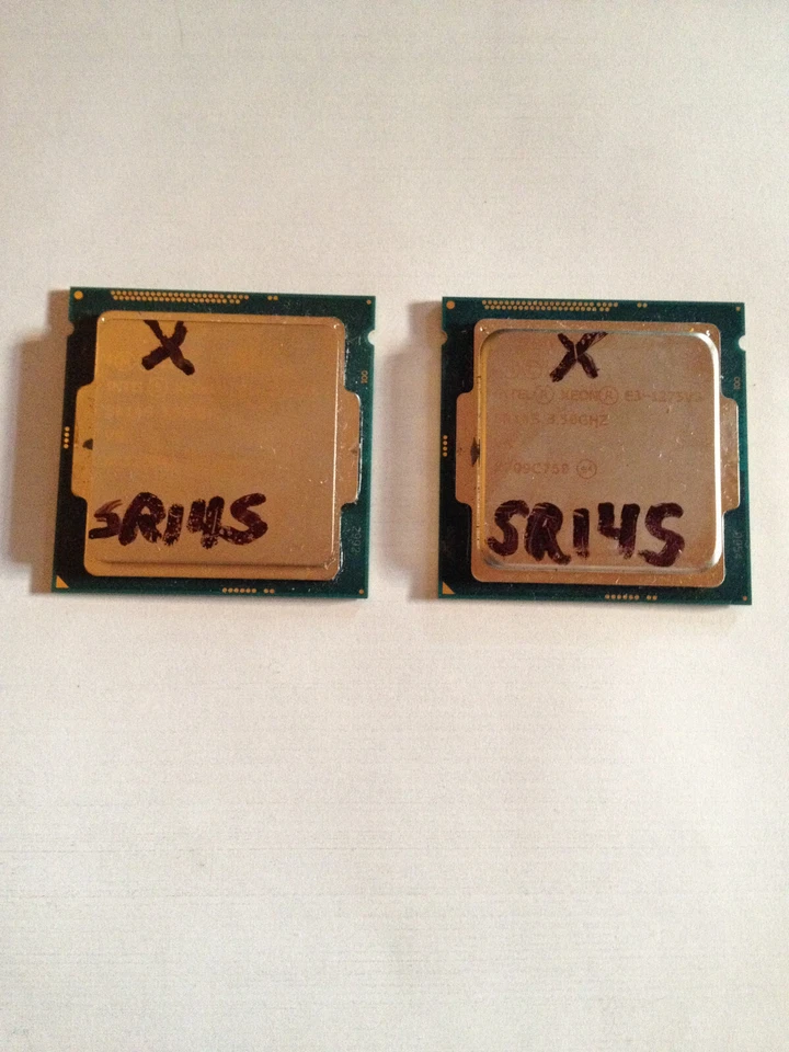 Лот из 2... Intel Xeon E3-1275 V3 @3,50 ГГц...SR14S... процессор процессоры - Изображение 1 из 1