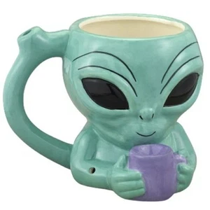 ALIEN Roast & Toast Keramik Kaffeebecher + Pfeifenkombination. Party Bowl - Bild 1 von 9