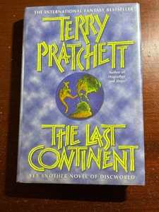 Terry Pratchett The Last Continent SIGNED Discworld 1999 HC BK Harper Prism - Bild 1 von 8