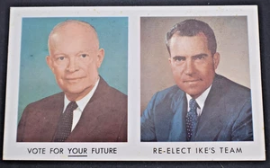 1952 Vote for Your Future - President Eisenhower & VP Nixon - Picture 1 of 2