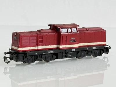 BTTB Spur TT # 2540 : Diesellok Rangierlok BR 110 104-7 in rot der Reichsbahn #1 - Bild 1 von 4