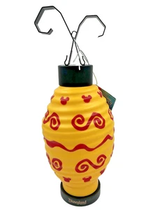 Disneyland 70th Anniversary Tabletop Lantern Lamp Vault Collection 1 Yellow Lamp - Picture 1 of 6