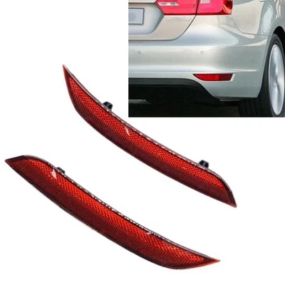 For POLO Bumper Reflector Red Compatible with OEM Numbers 6RD945106 105 - Image 1 of 4