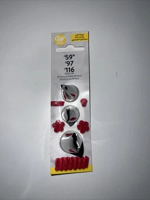 Puntas de tubería Wilton #1M, #2A y #2D, juego de puntas extra grandes de acero inoxidable de 3 piezas Foto 1 de 4