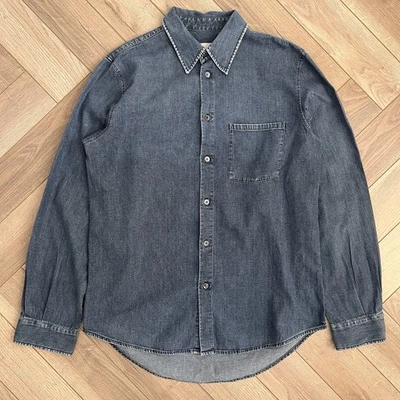 Helmut Lang Vintage Archive 1996 Denim Shirt - Image 1 of 4