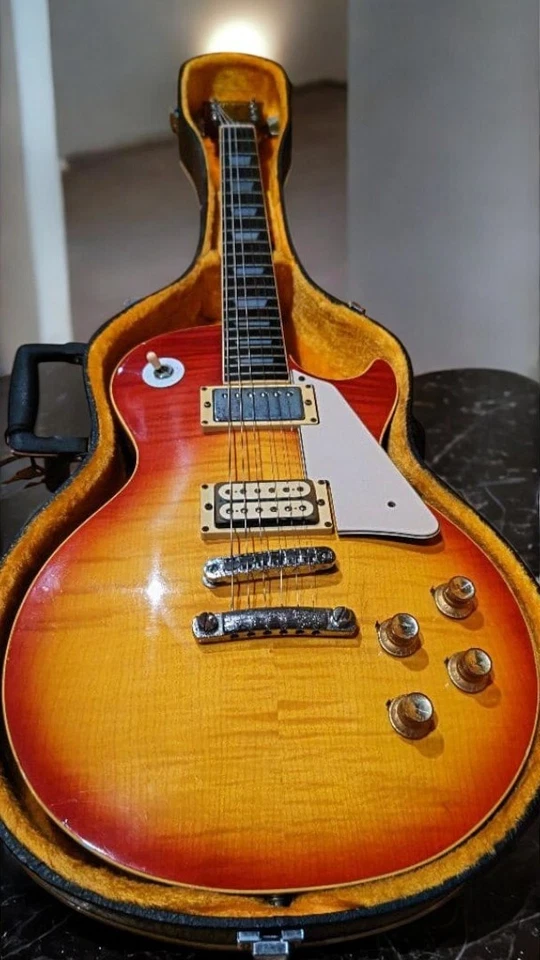 Guitarra Eléctrica Greco Corte Único Vintage Sunburst Guitarra Eléctrica Foto 1 de 4