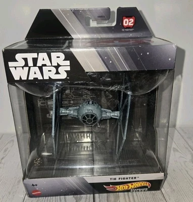 NEW Mattel Hot Wheels Star Wars Starship Select TIE FIGHTER 1:50 Die-Cast - Image 1 of 4