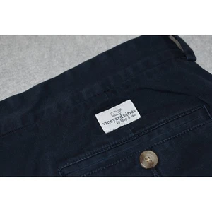 Vineyard Vines Breaker Golf Shorts Mens Size 36 Chinos Khakis 8" Inseam Blue  - Picture 1 of 6