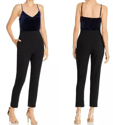 Новый с Ярлыками черный Halo Teagun цвет блок темно-бархатный топ и черные брюки комбинезон размер 14 - Изображение 1 из 4