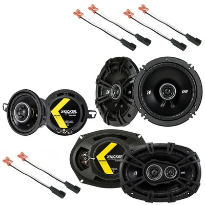 Fit Plymouth Neon 2000-2001 Factory Speaker Replacement Kicker DS Series Package - Image 1 of 4