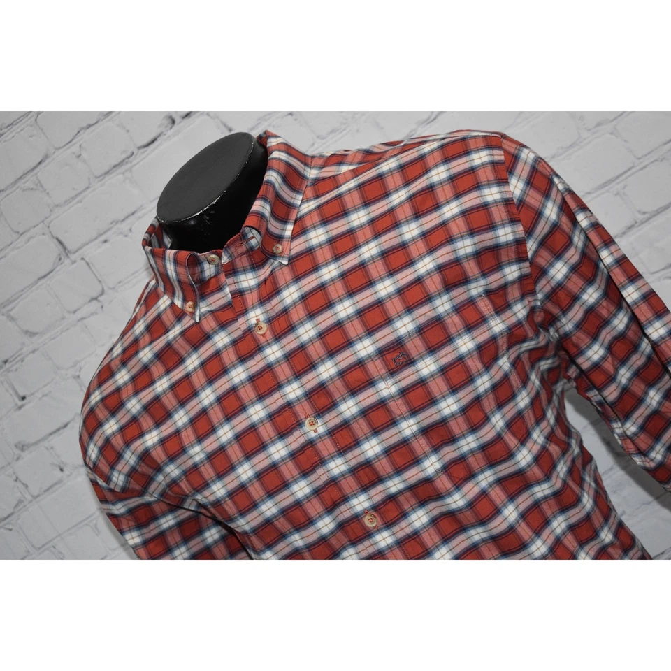 Southern Tide Performance Dress Shirt Mens Size 2XL Cotton Nylon Spandex Red - Image 1 of 4