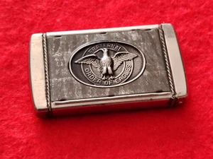 ANTIKER BRÜDERORDEN ADLER ELYRIA OHIO STREICHHOLZHALTER PAT. 12 JAN 1901 - Bild 1 von 10