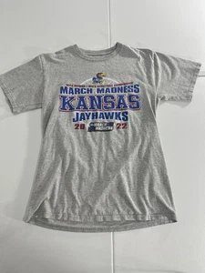 Kansas Jayhawks T Shirt Size Small March Madness T Shirt  - Picture 1 of 5