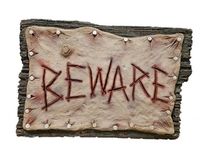 Vorsicht Schild - Bild 1 von 3