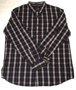 BNWT Apt. 9 Men's Long Sleeve Shirt Sz XL Black - Picture 1 of 1