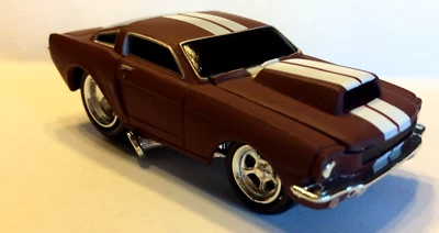 MUSCLE MACHINES 1966 FORD MUSTANG 1/64 - 66 MUSTANG  PRIMER RED - - Image 1 of 3