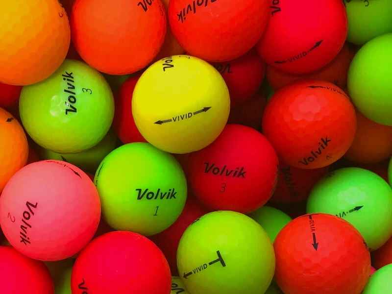 Volvik Vista3 360 Golfbälle – 12er Pack, Mit Abstoßendem Nano-Bi-Kern