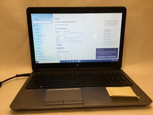 HP ProBook 650 G1 / Intel Core i5-4200M / Windows 10 Pro / C-GRADE W/ ADAPTER - Picture 1 of 4