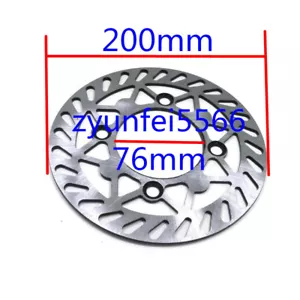 200MM Pit Bike Mini Motocross Front Wheel Disc Brake Rotor Plate SDG KLX CRF50 - Foto 1 di 4