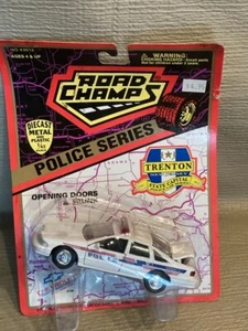 Road Champs Police Series Trenton Police #43013 Sealed on Card!! - Picture 1 of 8