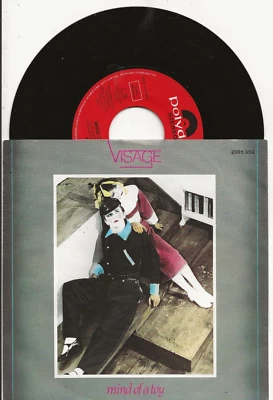 VISAGE ULTRAVOX MIND OF A TOY RARE ORIGINAL SINGLE FROM AUSTRIA - Image 1 of 2