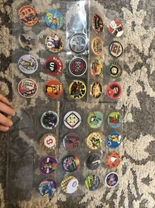 Lot of 35 Pogs Mighty Morphin Power Rangers Pogs from mid 1990s Power Caps - Picture 1 of 5