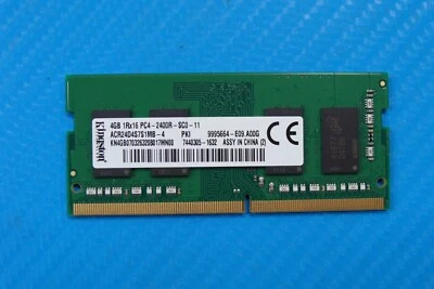Acer R5-571T-57Z0 Kingston 4GB PC4-2400R SO-DIMM Memory RAM ACR24D4S7S1MB-4 - Image 1 of 2