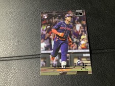 2022 Topps Stadium Club Jeremy Pena Black Foil Parallel Rookie Card #107 Astros