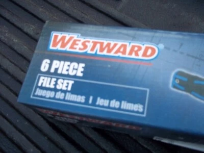 WESTWARD 6PC BASTER / SMOOTH FILE SET P/N 10Z755A - Image 1 of 2
