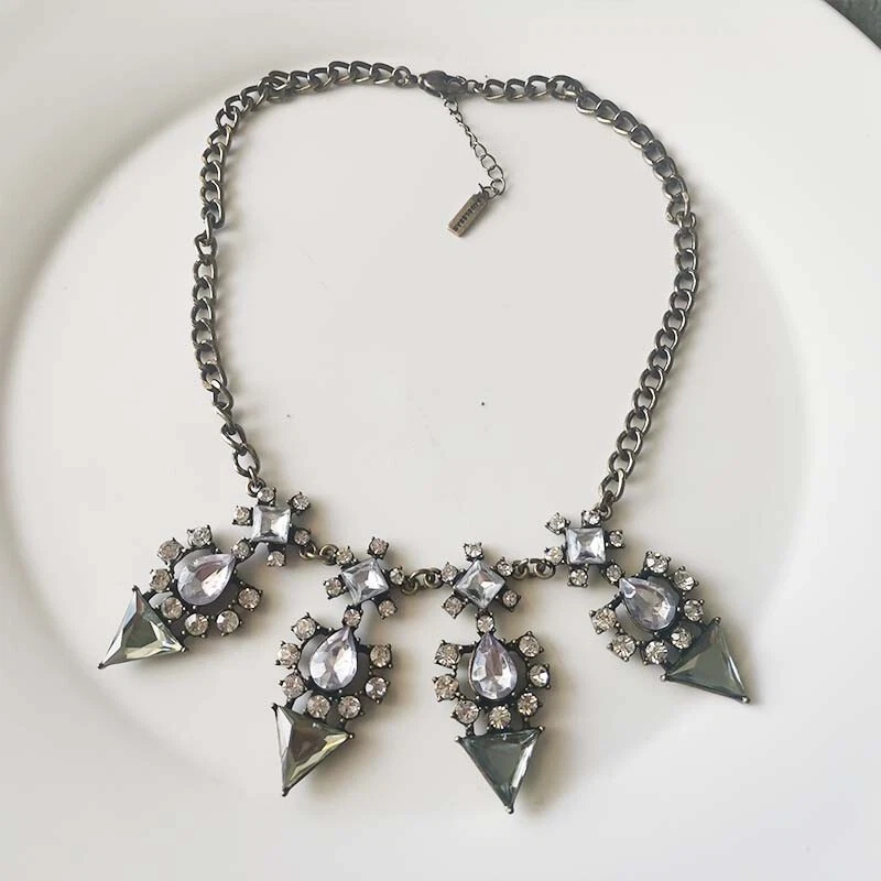 Nuevo collar de barra de chuchería de 16" regalo vintage mujer fiesta joyería Foto 1 de 3