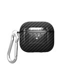Carbon Fiber Texture Skin Wireless Earphone Shell Case Cover For Apple Airpods 4
